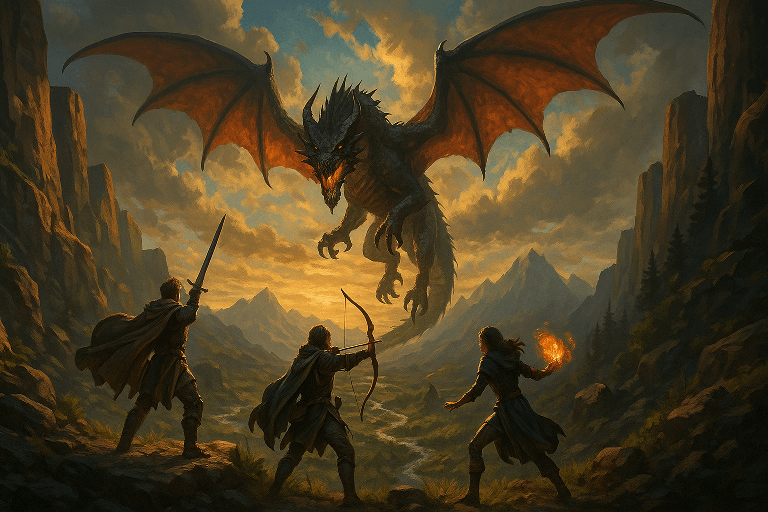 Epic Fantasy Background